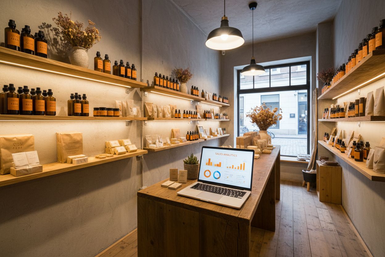 Analisi di mercato: negozio di cosmetici naturali