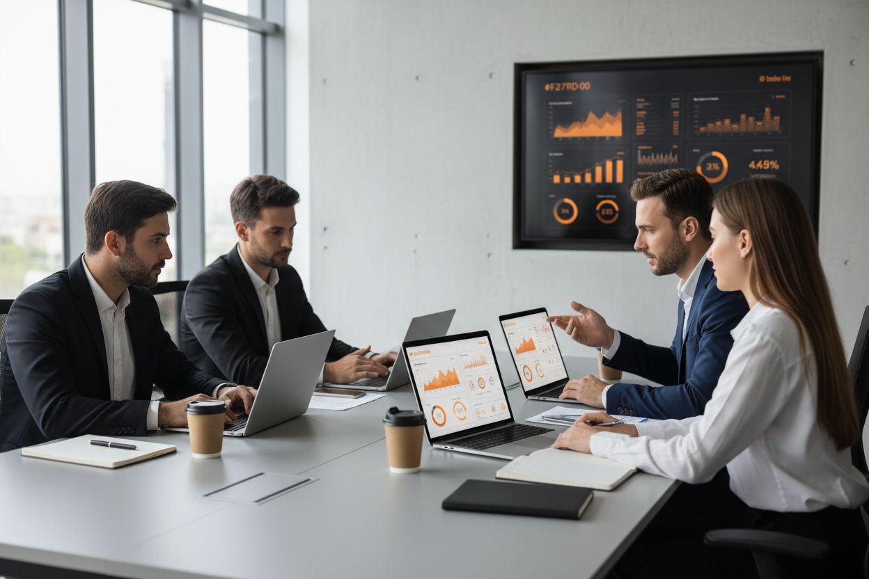 Come l'intelligenza artificiale sta cambiando Google Ads e cosa devono decidere le aziende oggi: team che analizza le perf...