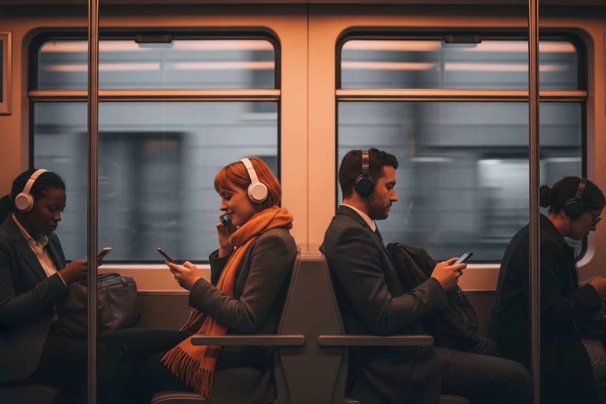 Pubblicità su Spotify: come scegliere, controllare e sapere se funziona per la tua impresa: persone che ascoltano musica su s