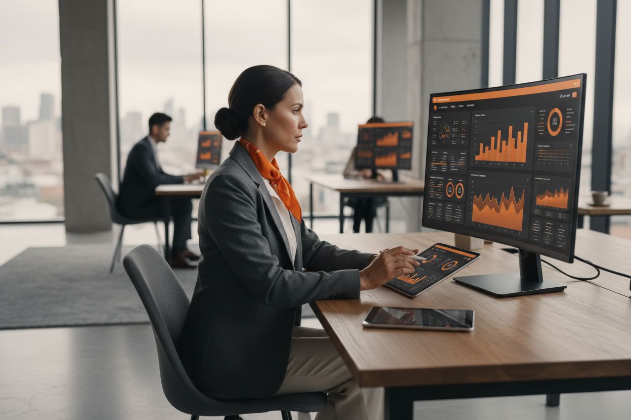 Smart bidding Google Ads come funziona davvero e quando conviene usarlo: imprenditore che analizza i risultati delle campagne