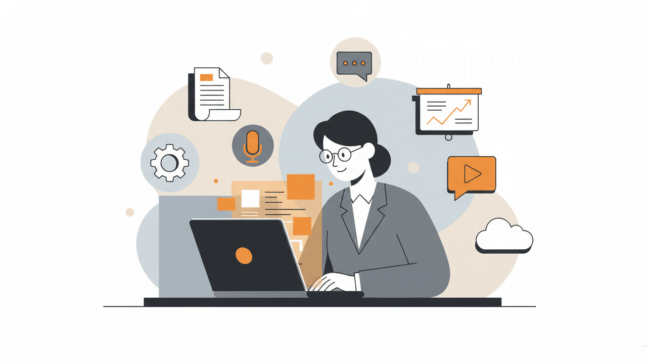 Professionista PMI che crea contenuti LinkedIn B2B per generare pipeline con la company page aziendale.