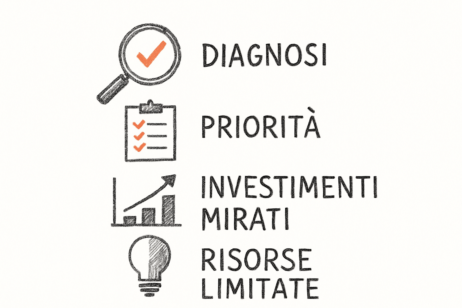 Schema operativo per adattare il funnel TOFU MOFU BOFU alla struttura di una PMI italiana.