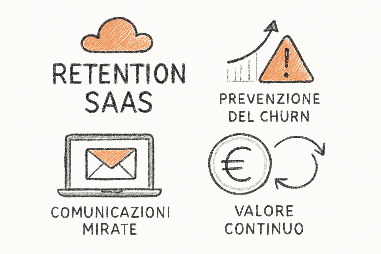 Strategia di retention nel marketing saas b2b italiane con segnali di rischio churn e comunicazione clienti esistenti