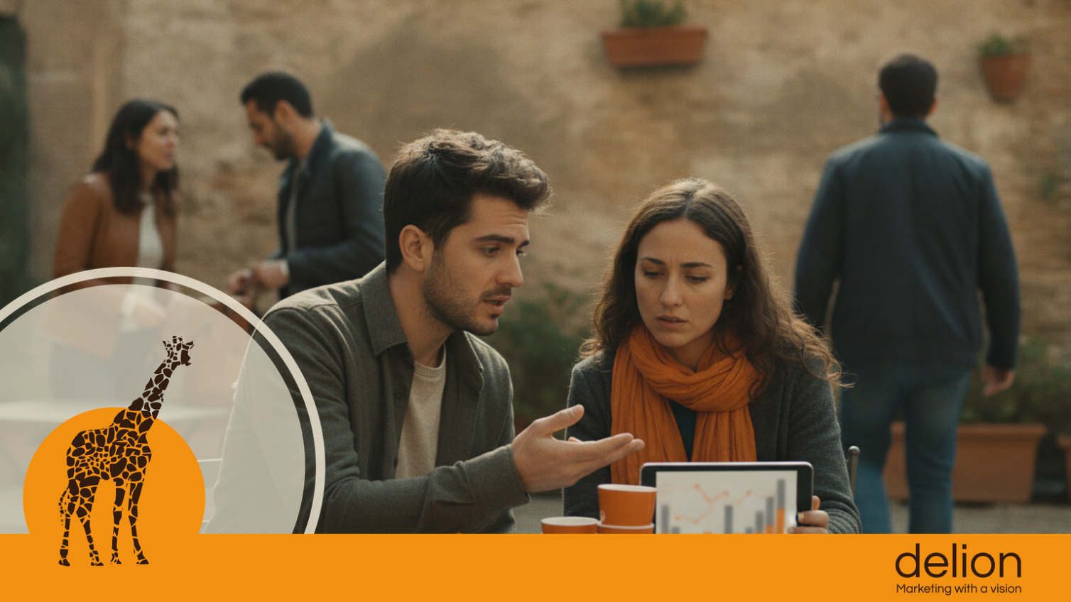 Analisi del churn rate su dashboard con grafici di abbandono clienti e coorti per retention marketing.
