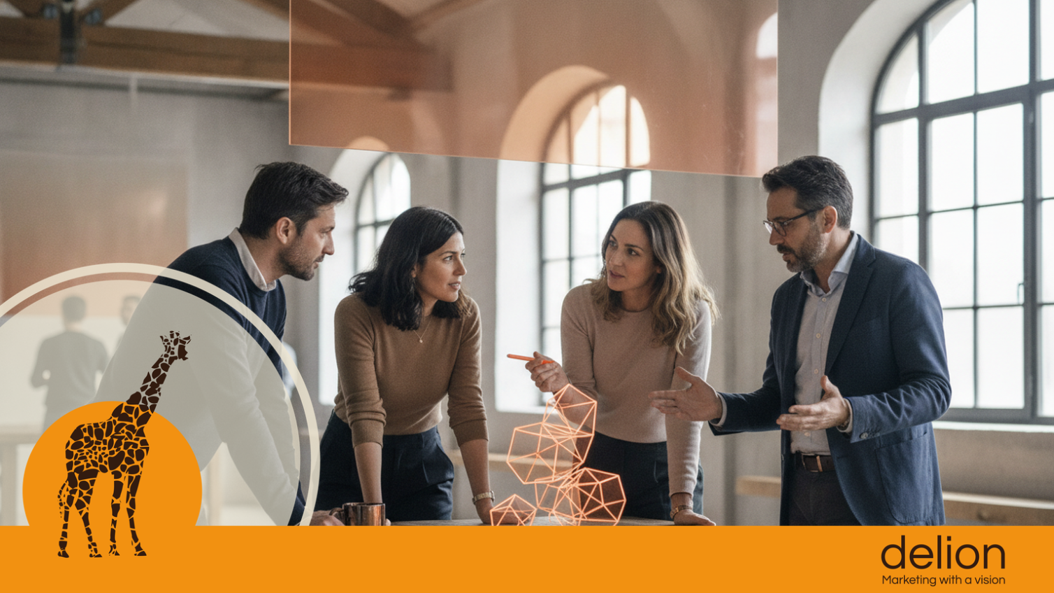 Intelligenza artificiale applicata al CRM per retention e lifetime value cliente, dashboard predittiva con segmenti clienti.