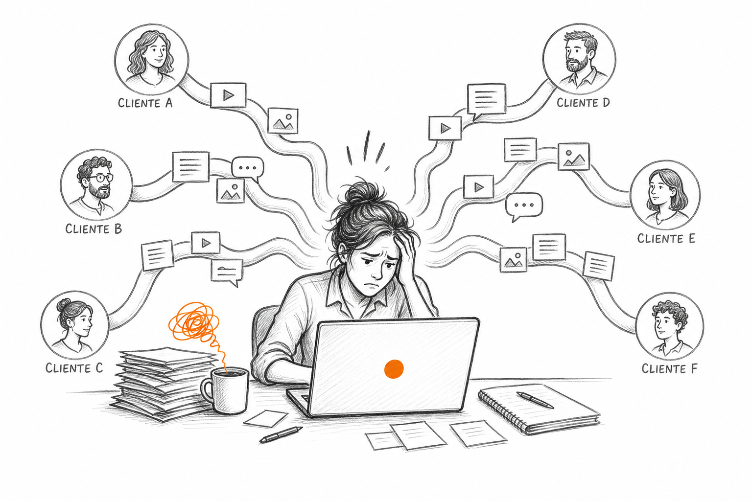 Agenzia di marketing con flussi di produzione blog per più clienti che non scalano senza un sistema strutturato
