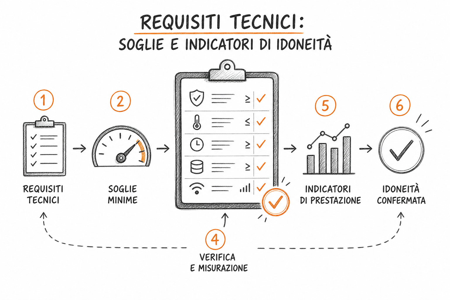 Infografica sui requisiti conversion leads Meta Ads: volume lead, frequenza dati, finestra di conversione e tasso di chiusura.