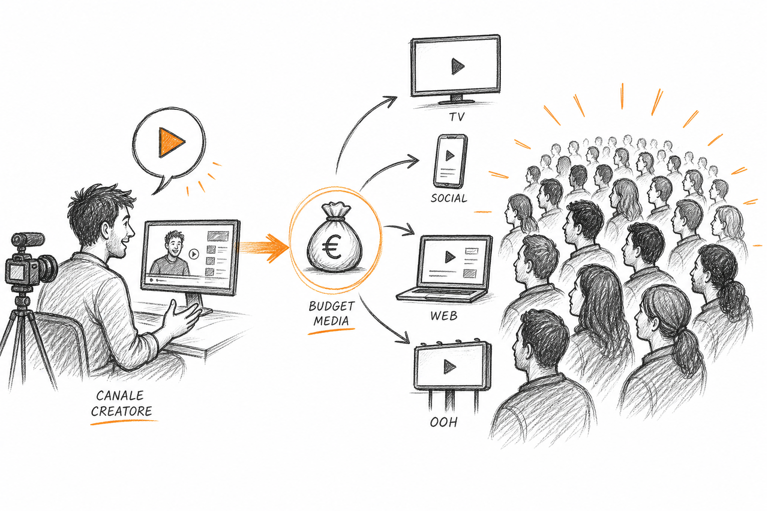 Il creator partnerships boost di YouTube Creator Partnerships amplia la portata del video oltre il pubblico del canale