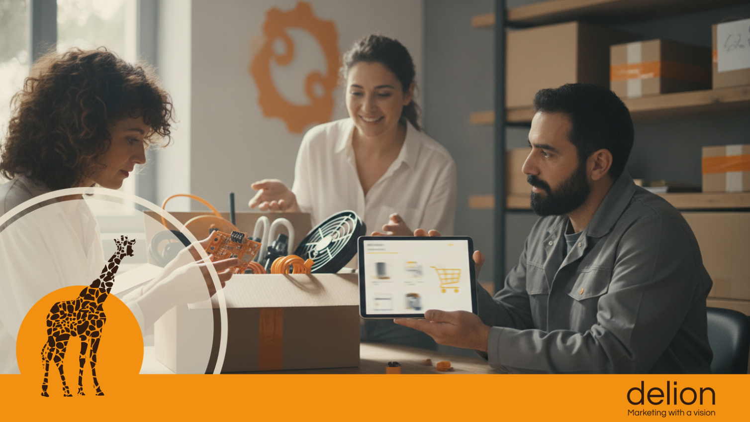 Marketing ecommerce ricambi elettrodomestici: strategia digitale con catalogo prodotti e ricerca per codice modello